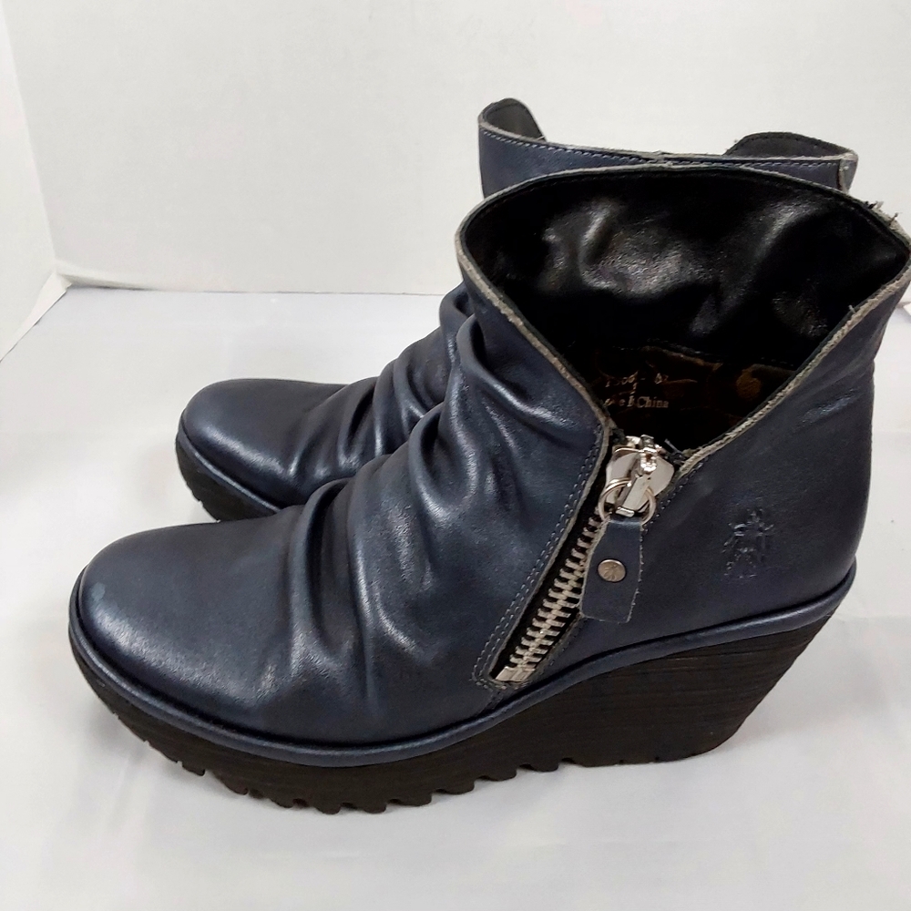 Fly London Yoxi Wedge Bootie - Picture 5 of 15